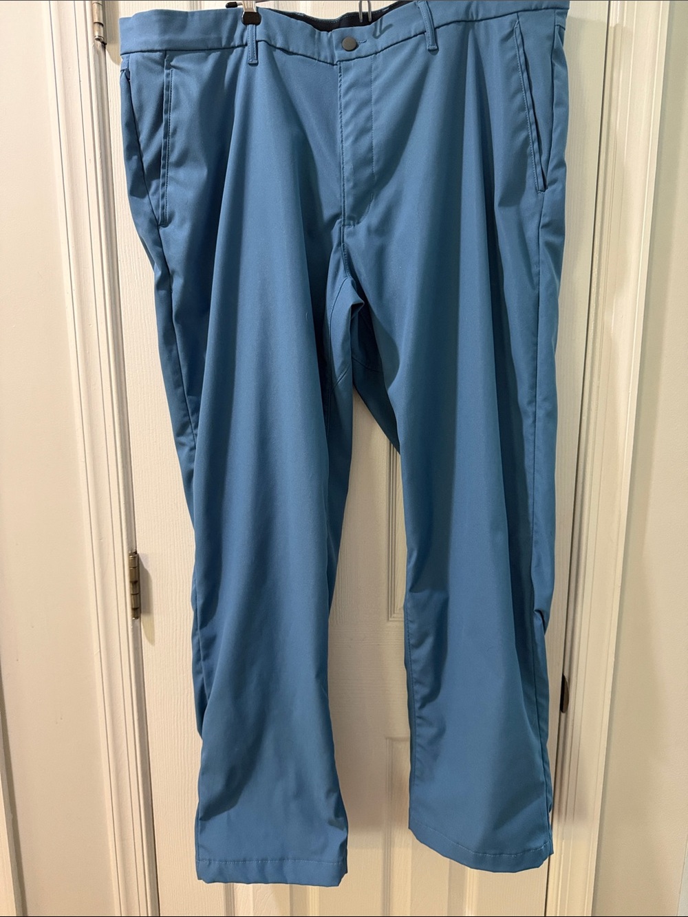 Lands' End Men's Light Blue Stretch Chinos